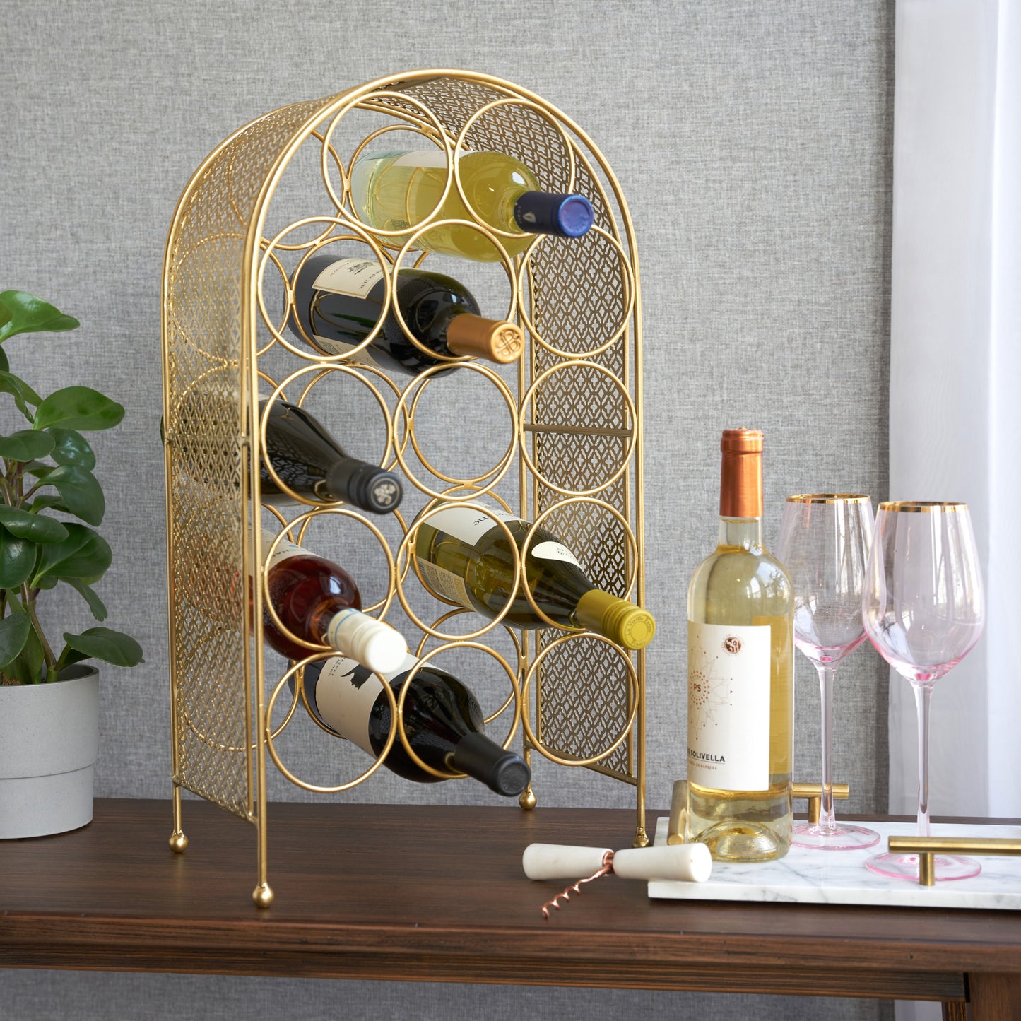 Trellis 14  Bottle Wine Rack by Twine