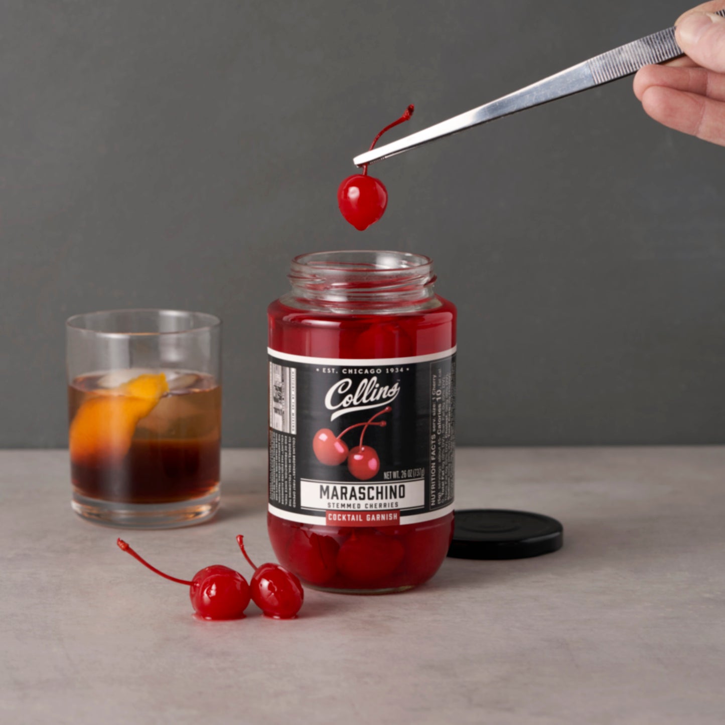 26 oz. Stemmed Cocktail Cherries Part