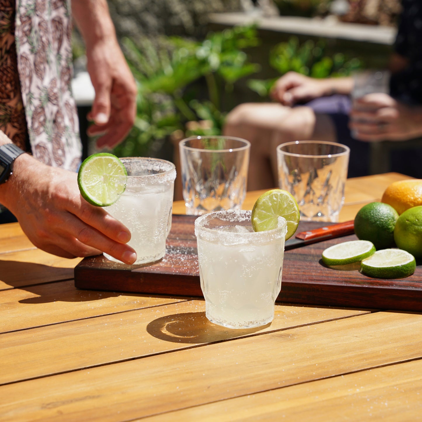 Shatterproof Acrylic Rocks Tumblers