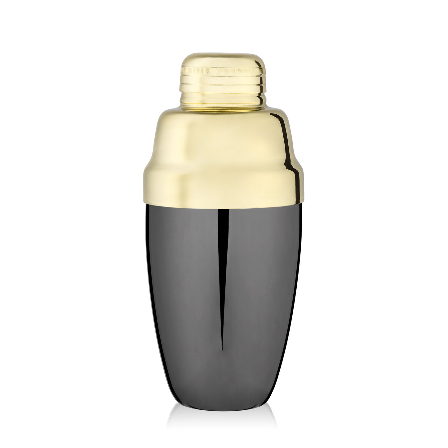 Deco Heavyweight Cocktail Shaker in Black & Gold Viski®