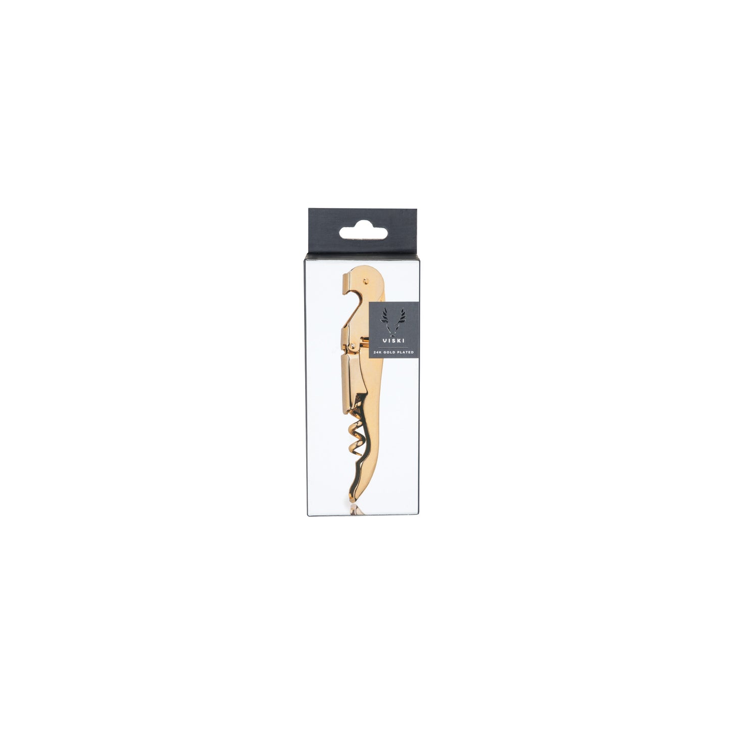 Gold Signature Double Hinged Corkscrew by Viski®