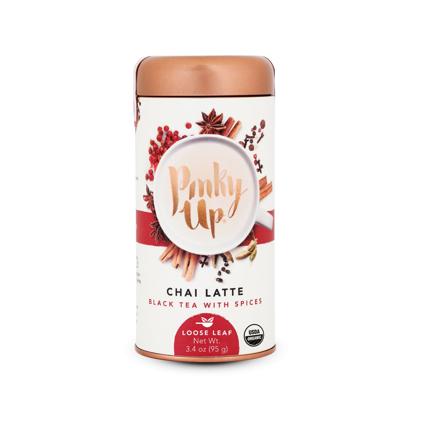 Chai Latte Loose Leaf Tea Tins by Pinky Up