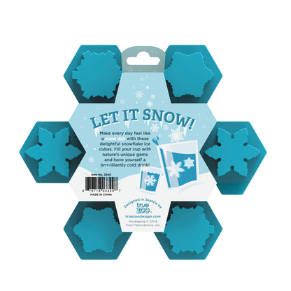 Snowflake Silicone Ice Cube Tray