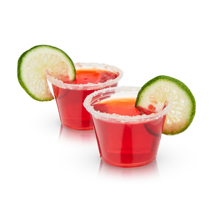 Jello Shot Cups with Lids, Set of 50