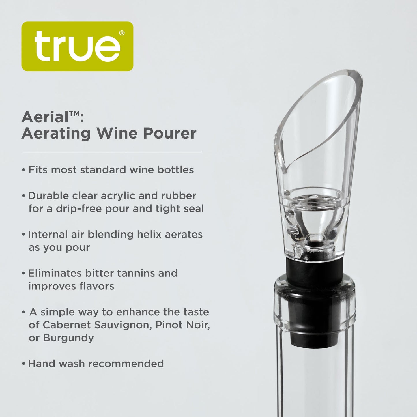 Aerial™: Aerating Wine Pourer