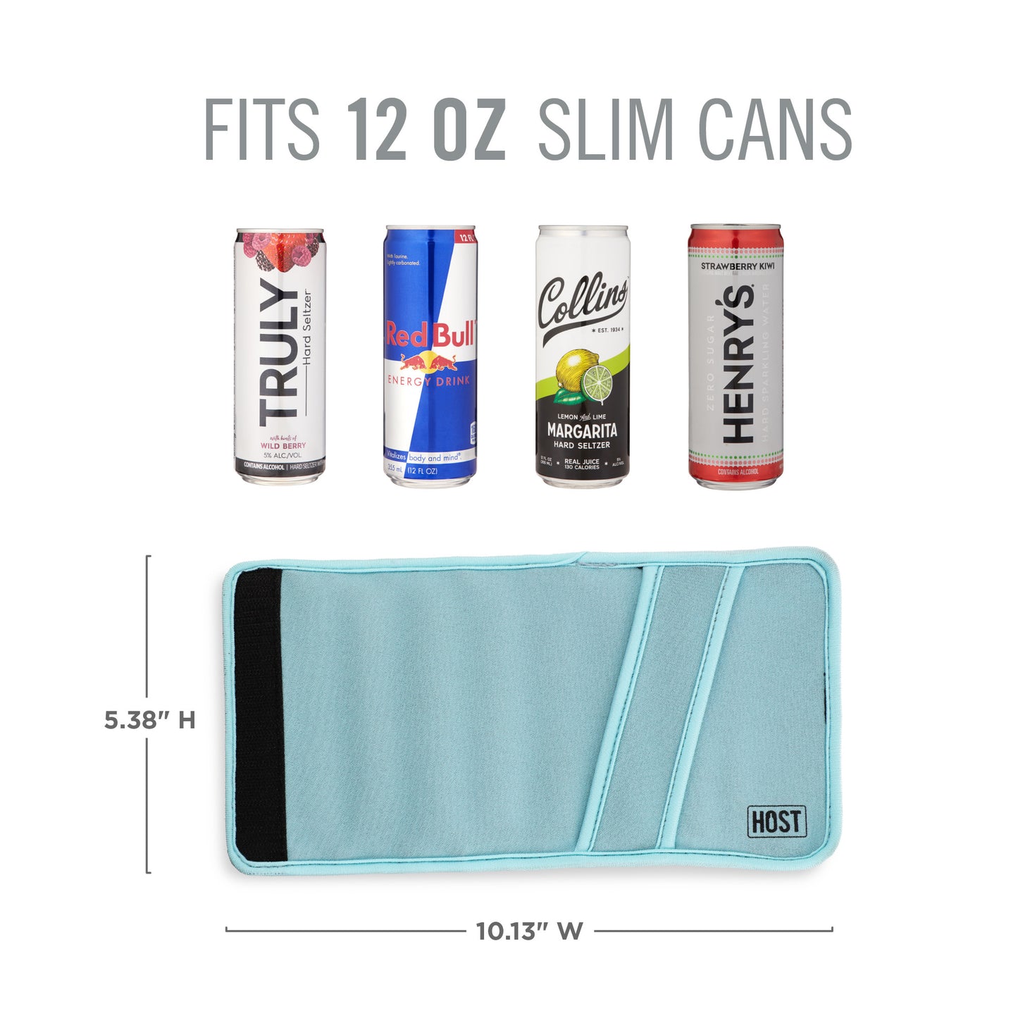 Insta-Chill Slim Can Sleeve in Ice