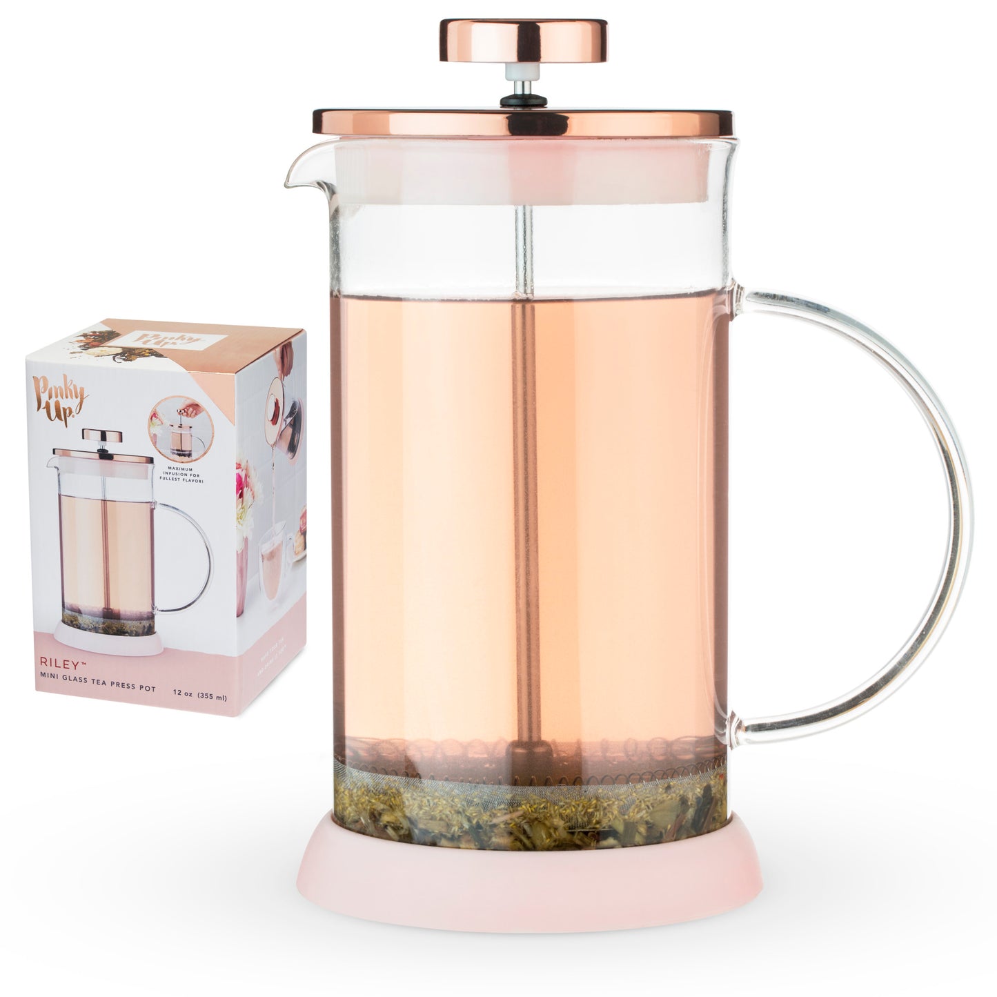 Riley™ Mini Glass Tea Press Pot