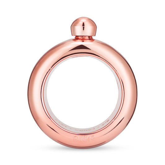 Rose Gold Plastic Bangle Flask by Blush®