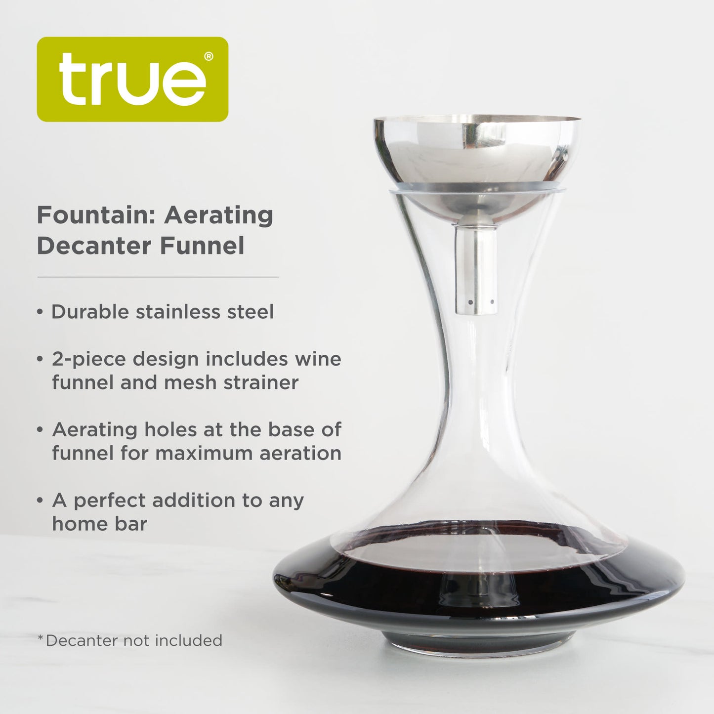 Fountain: Aerating Decanter Funnel