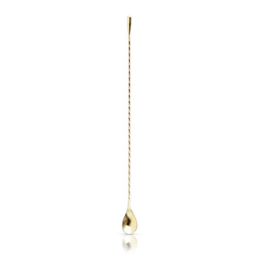 40cm Gold Weighted Barspoon