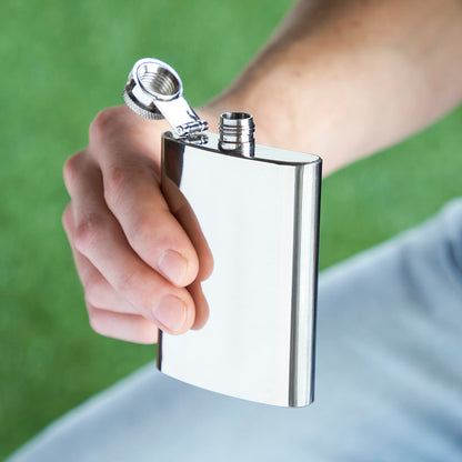 TrueFlask™: 4 oz Stainless Steel Flask