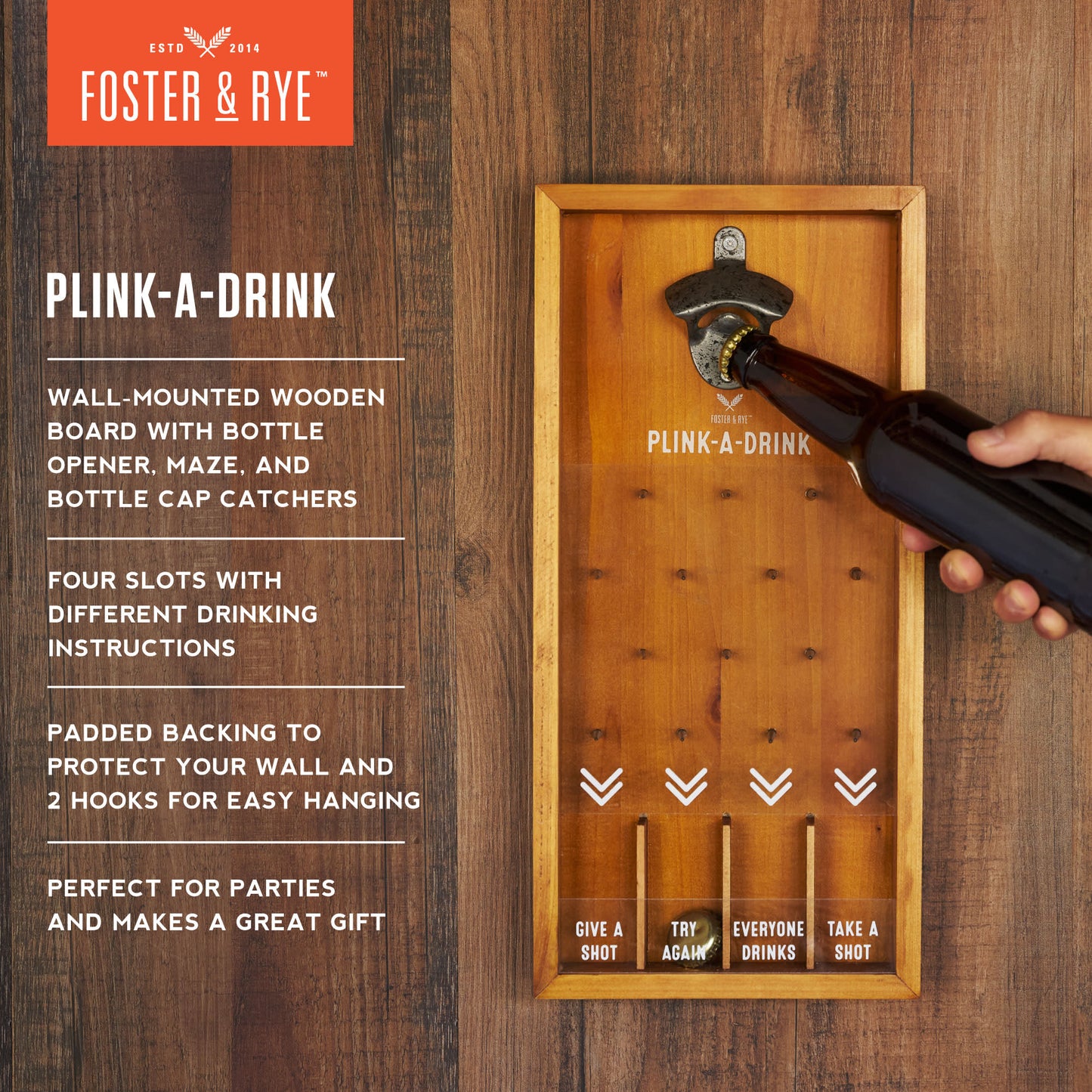 Plink-A-Drink by Foster & Rye
