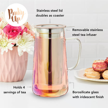 Annika™ Glass Teapot & Infuser