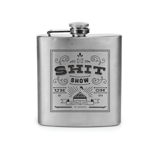 Shit Show Stainless Steel Flask by True