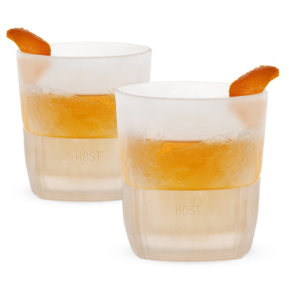 Glass FREEZE™ Whiskey Glass (set of two) by HOST®