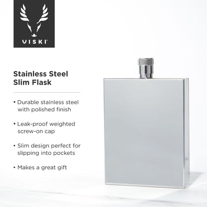 Stainless Steel Slim Flask