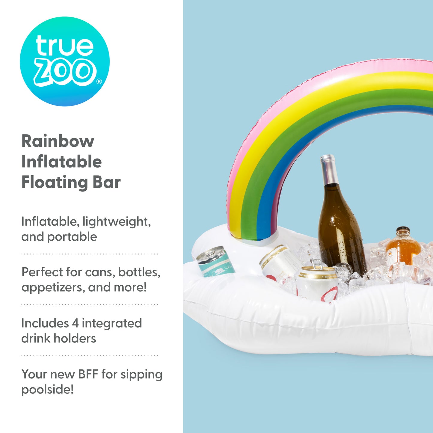 Rainbow Floating Bar by TrueZoo