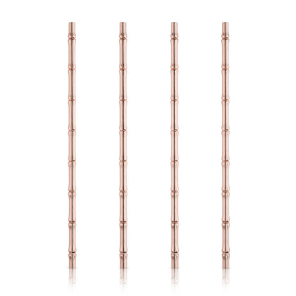 Bamboo Copper Straws by Viski®