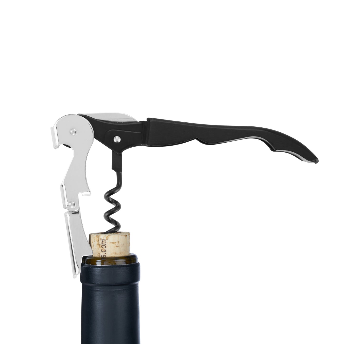 Black Truetap™ Double-Hinged Waiter's Corkscrew